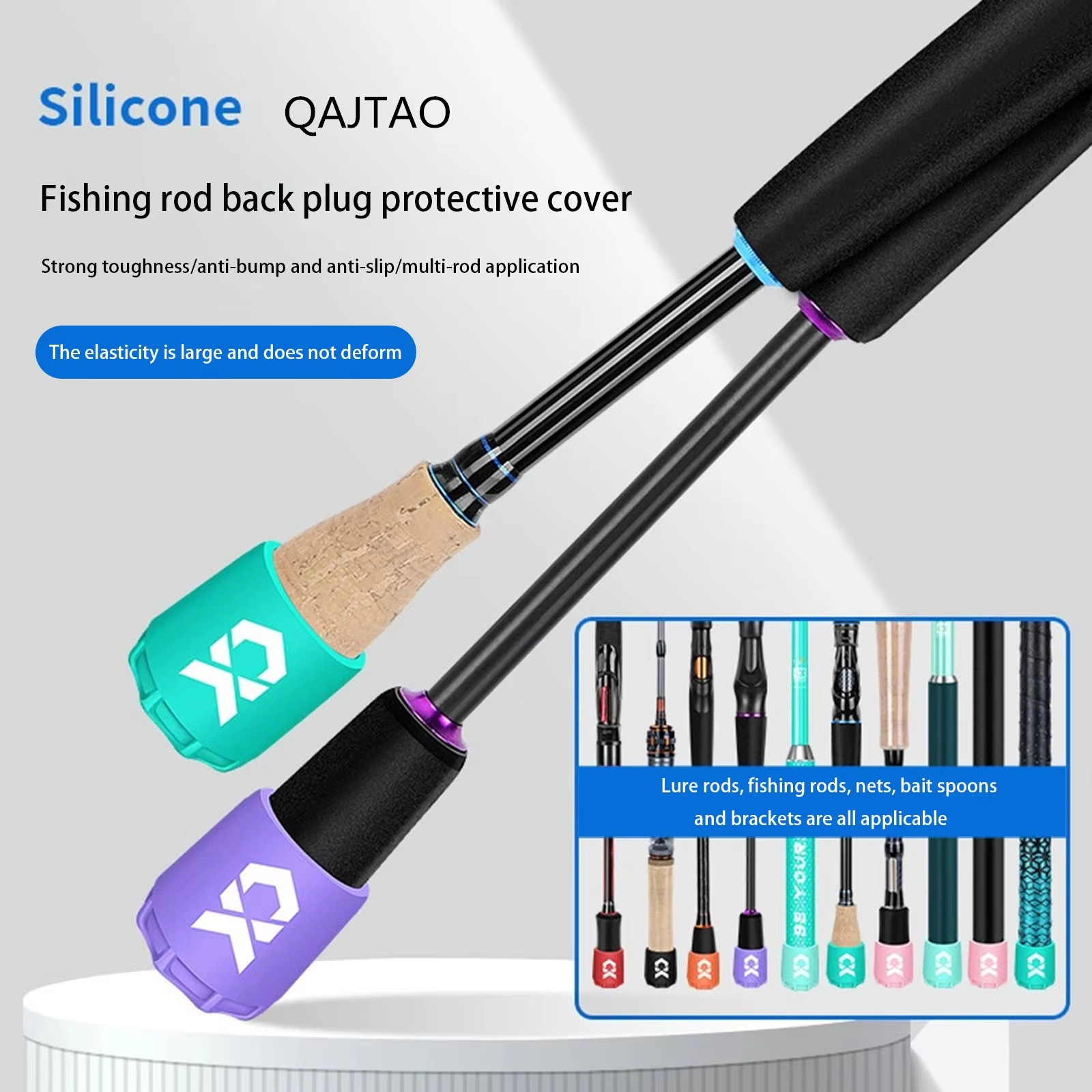 Silikon olta uç kapağı koruyuc - Fishing Rod Case incelemesi ve fiyatı