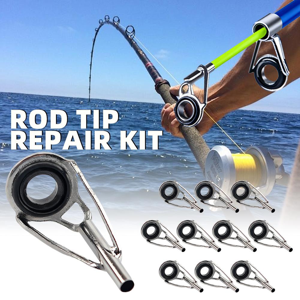Olta Ucu Tamir Seti 10 Adet Ol - Fishing Rod Guide Replacement incelemesi ve fiyatı