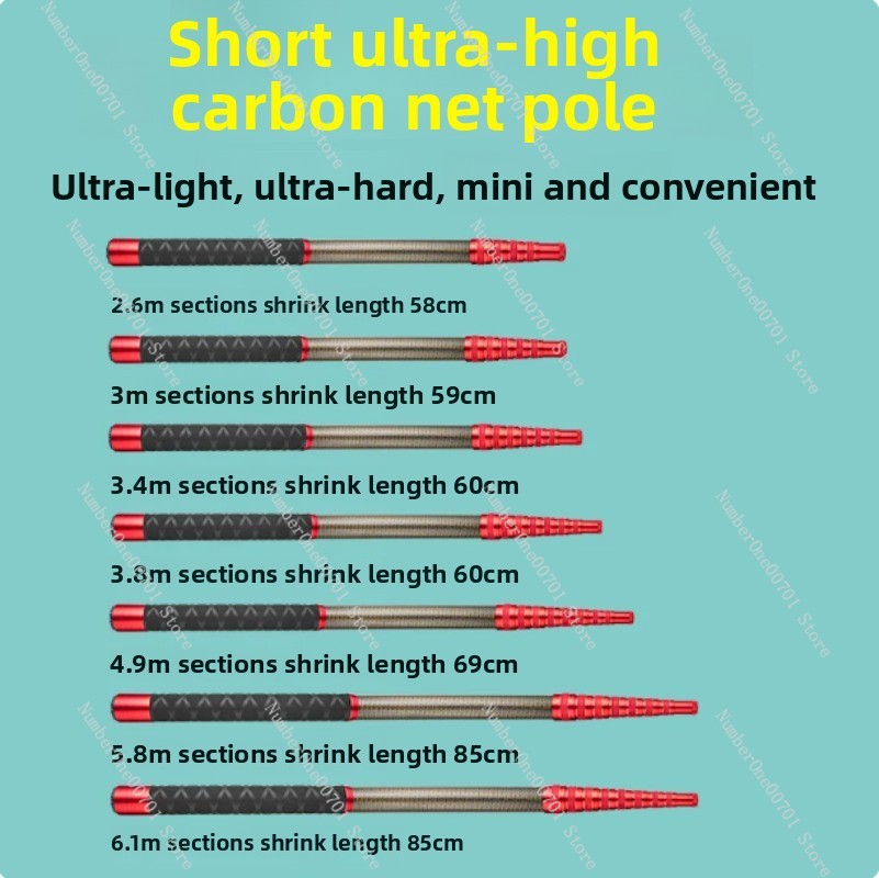 Kısa bölümlü ultra hafif, sert - Fishing Rod Telescopic incelemesi ve fiyatı