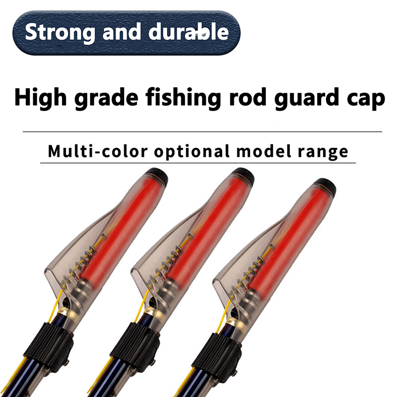 1 adet şeffaf olta ucu kapağı  - Fishing Rod Guide Replacement incelemesi ve fiyatı